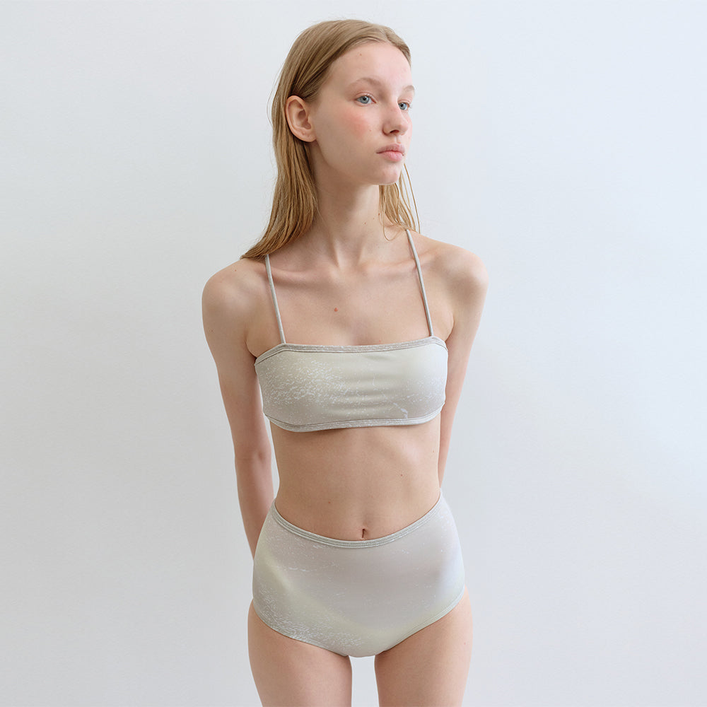 Splash Bandeau Bikini_Beige