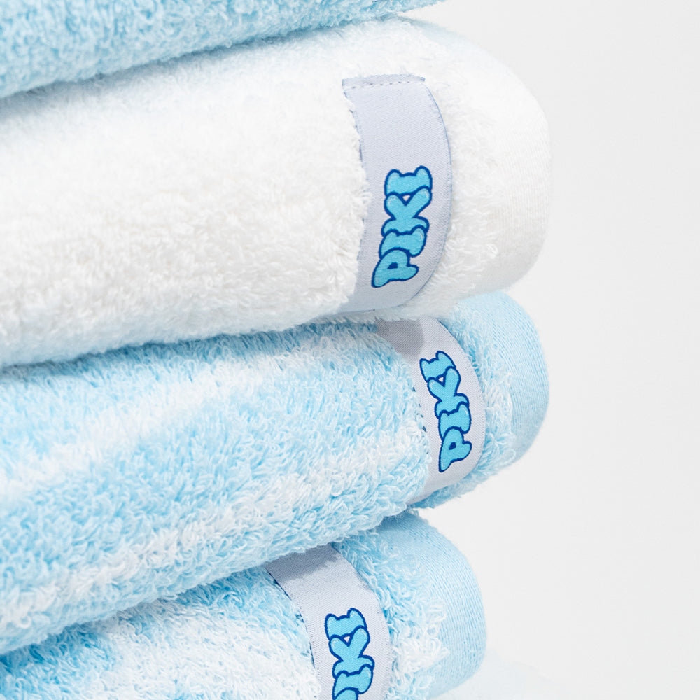 PIKI Blue Towel Set (4pcs)